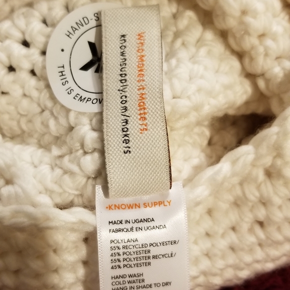 Krochet Kids Hand-Signed Eco Alpaca Beanie New With Tag - Picture 12 of 15